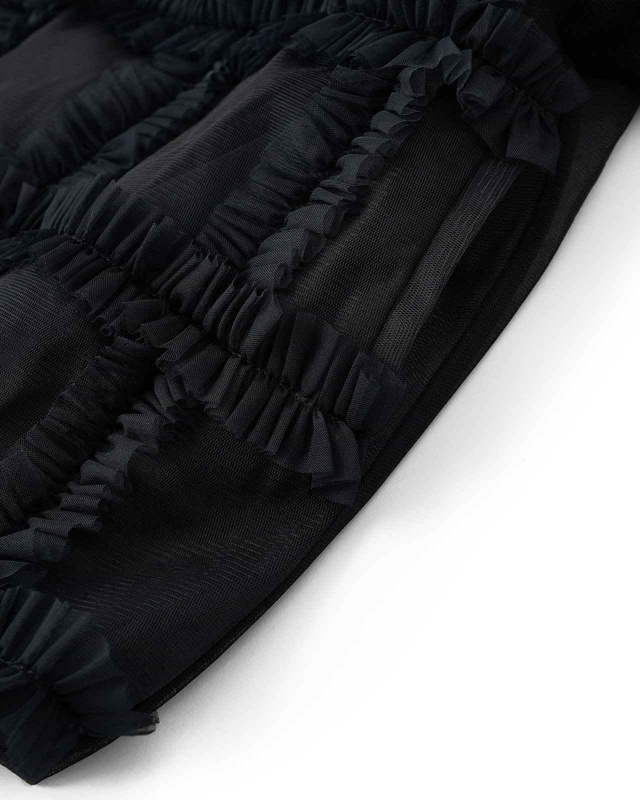 【25AW】ラッフルチュールボンバージャケット