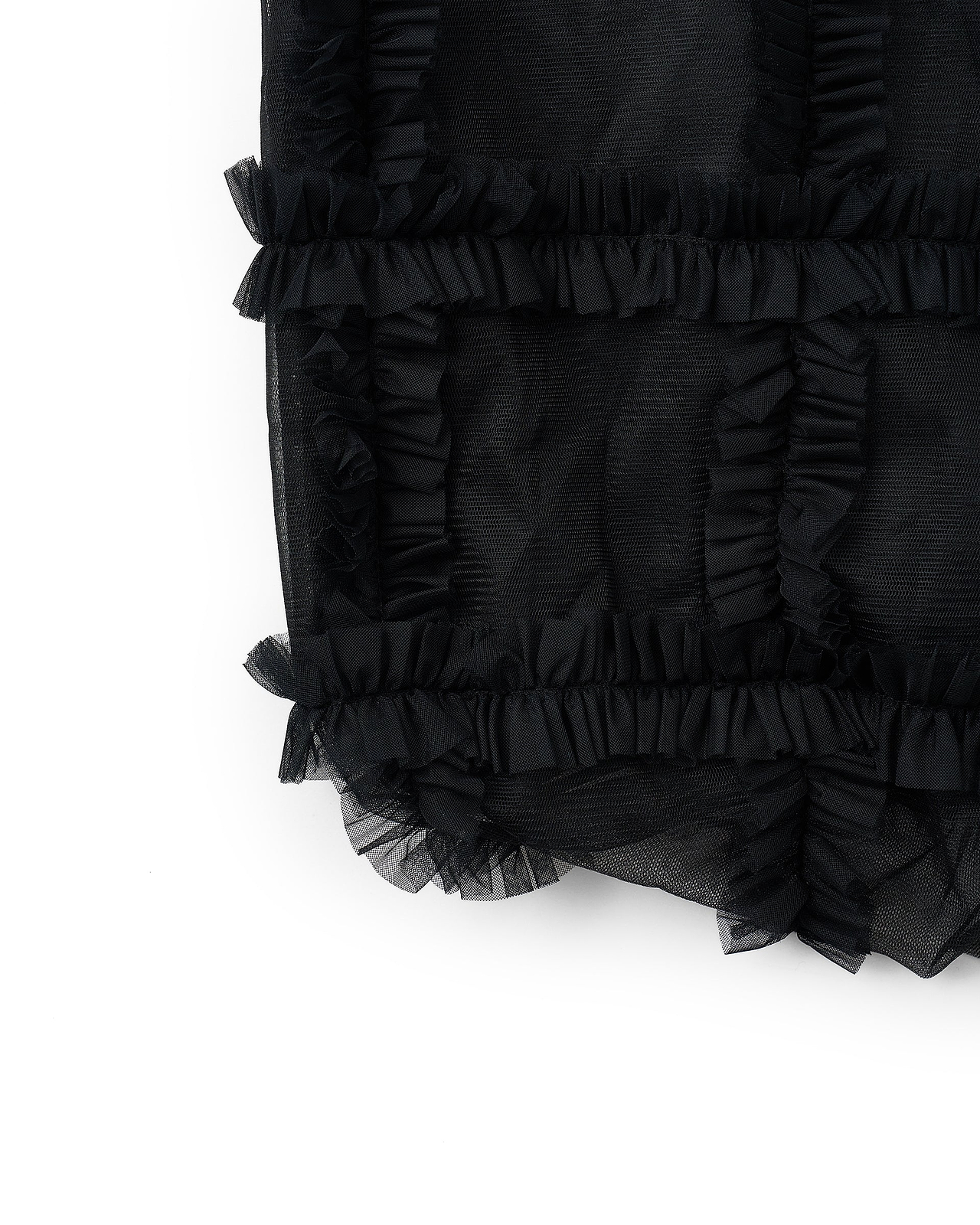 【25AW】ラッフルチュールボンバージャケット