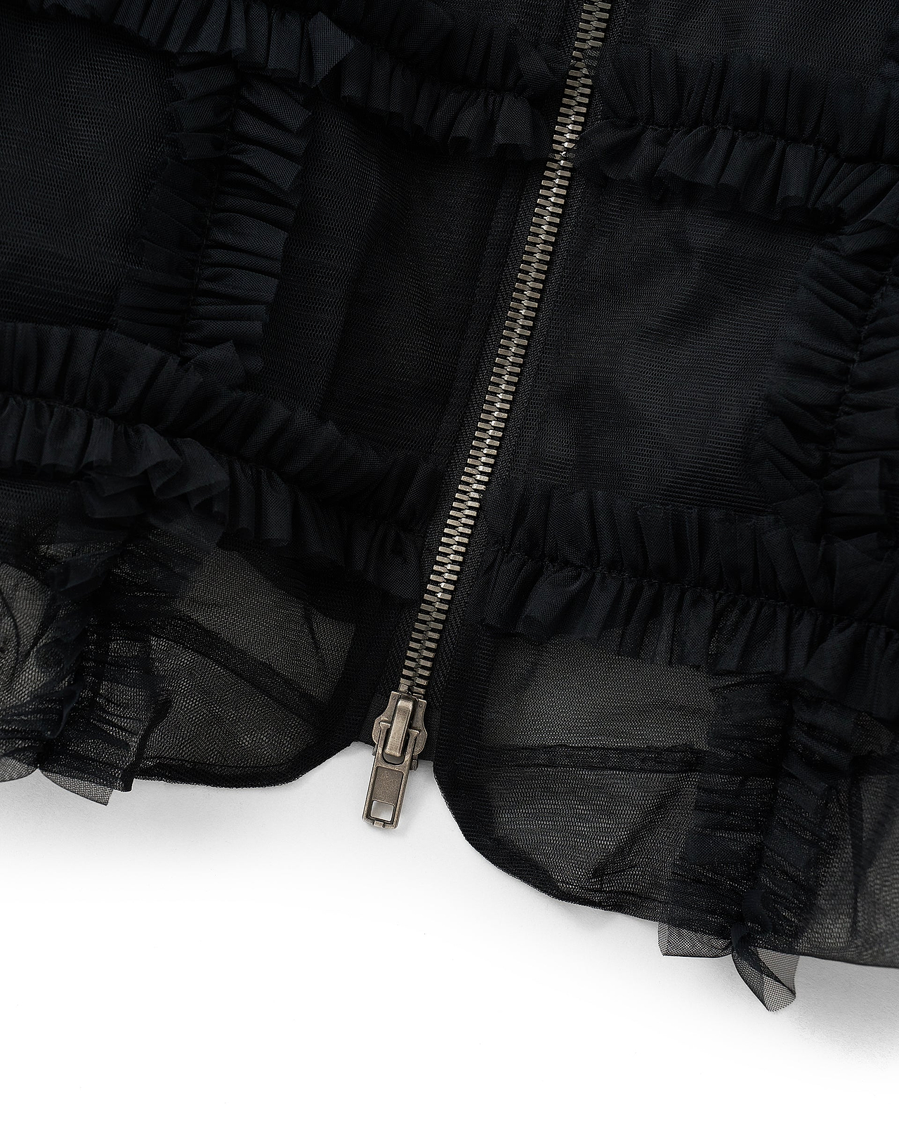 【25AW】ラッフルチュールボンバージャケット