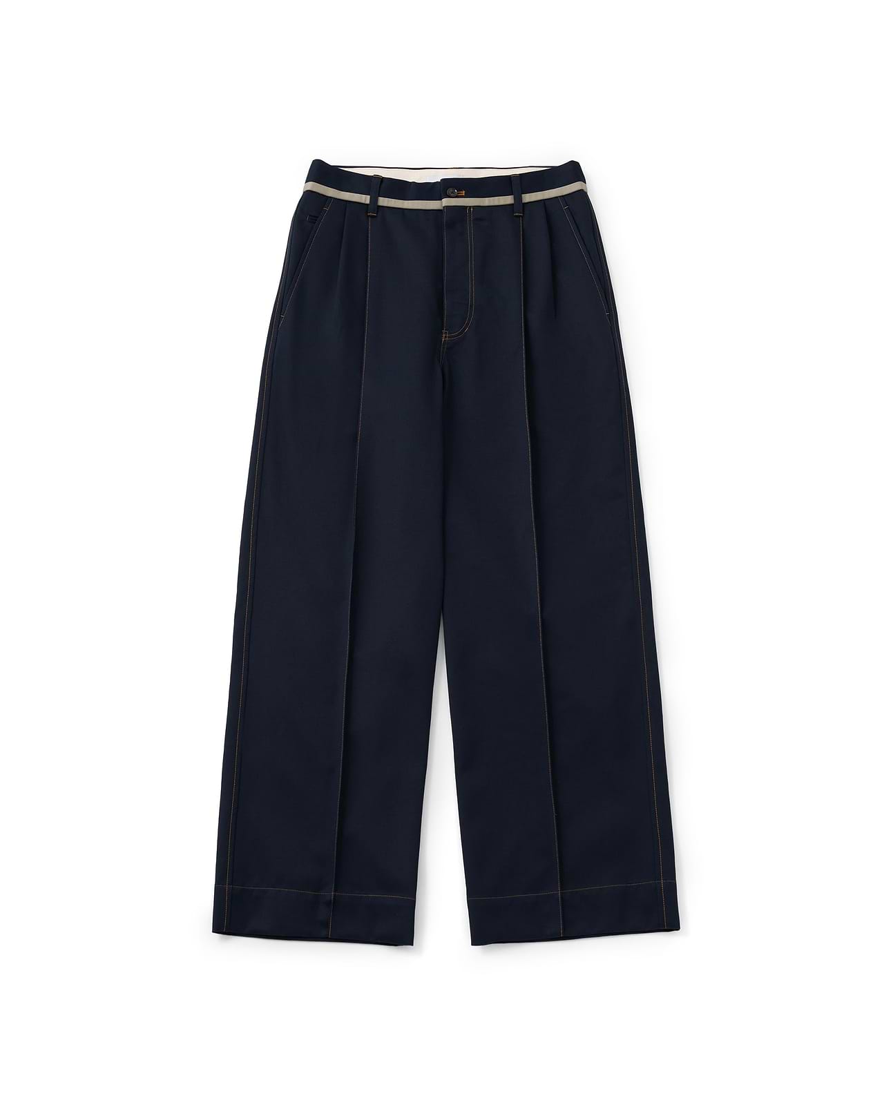 【25AW】カラーステッチトラウザーズ