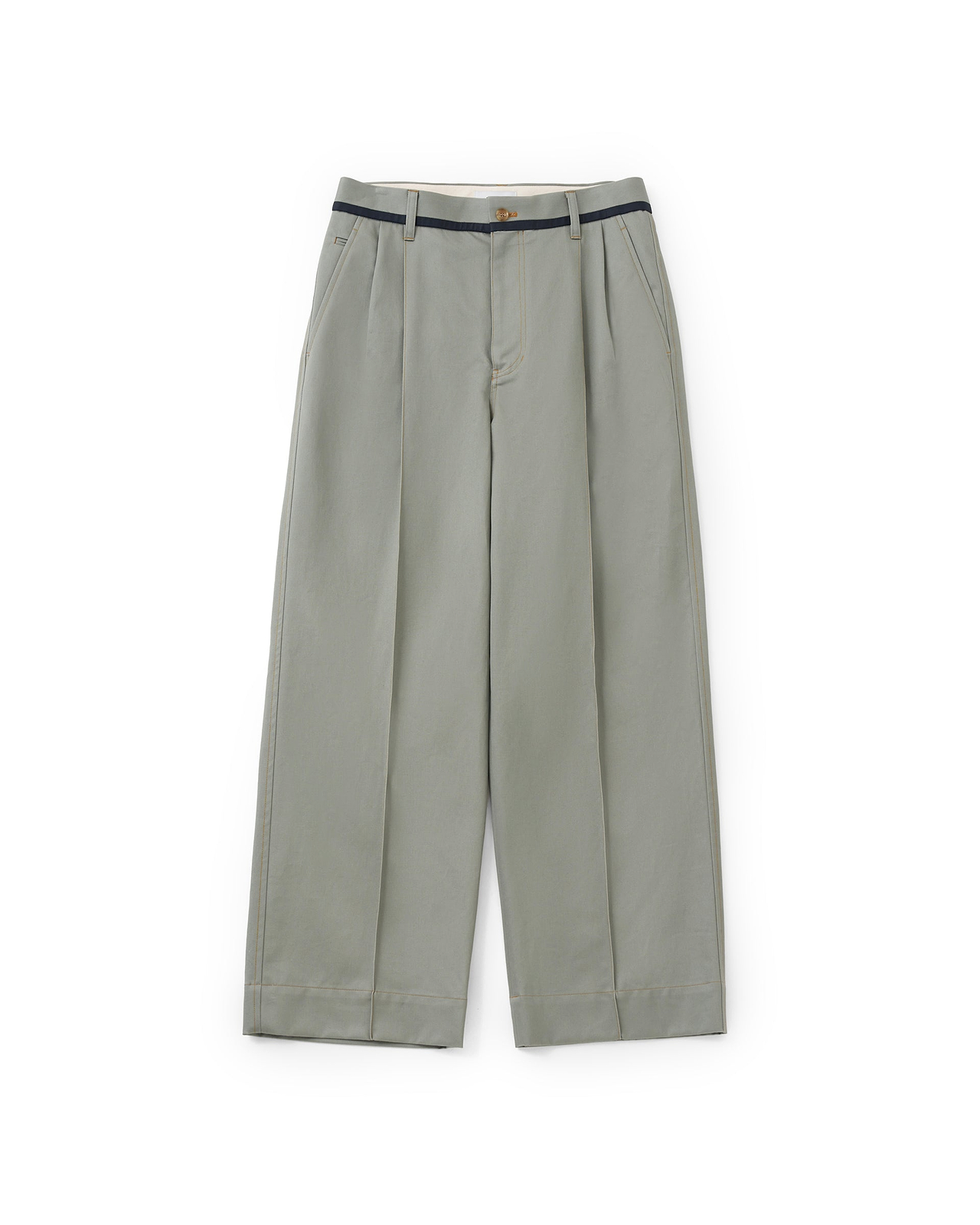【25AW】カラーステッチトラウザーズ