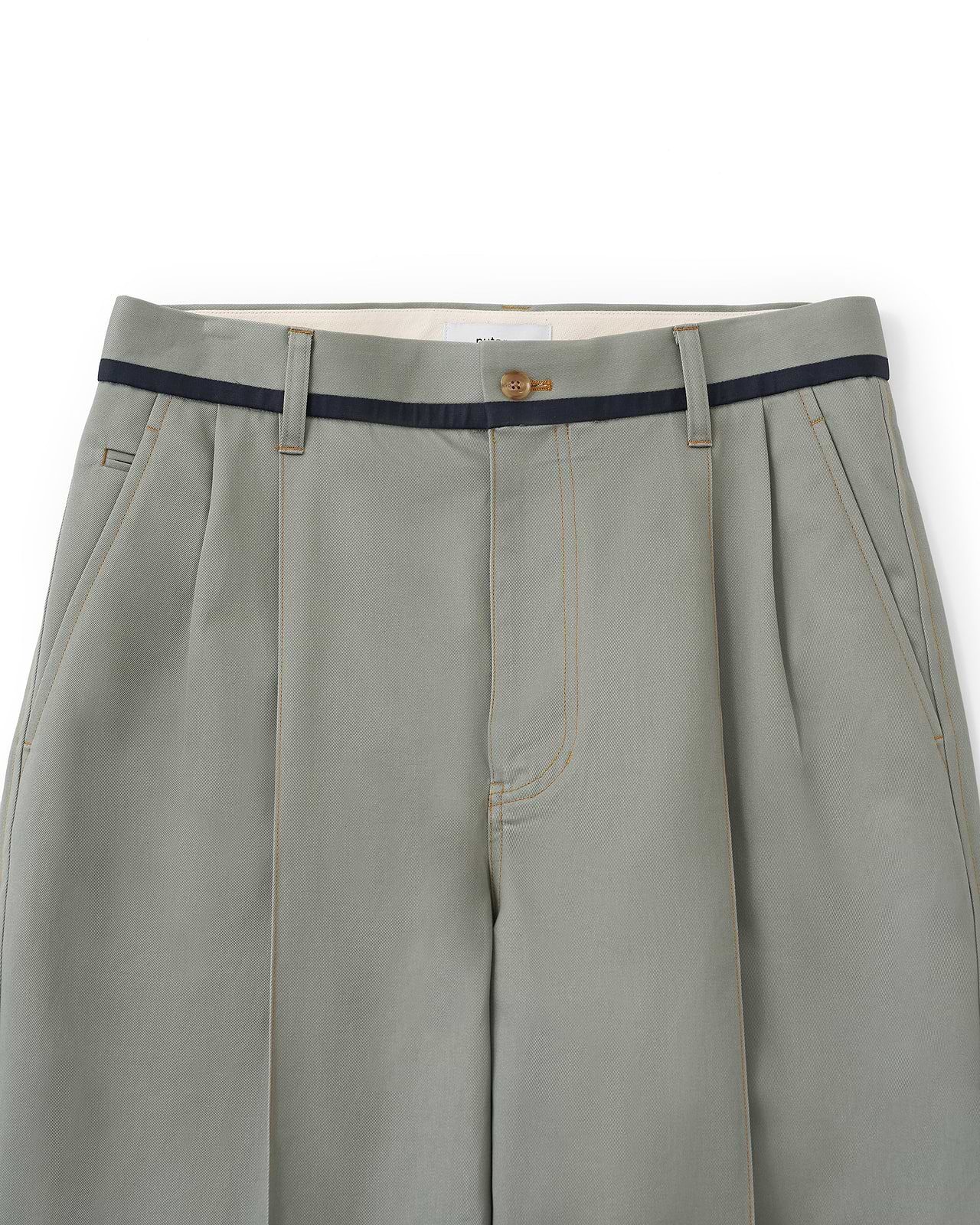 【25AW】カラーステッチトラウザーズ