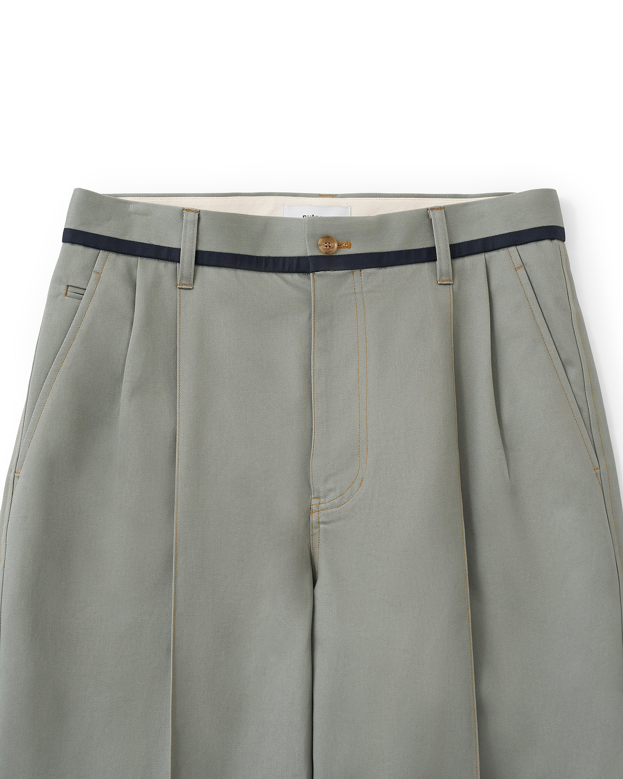 【25AW】カラーステッチトラウザーズ