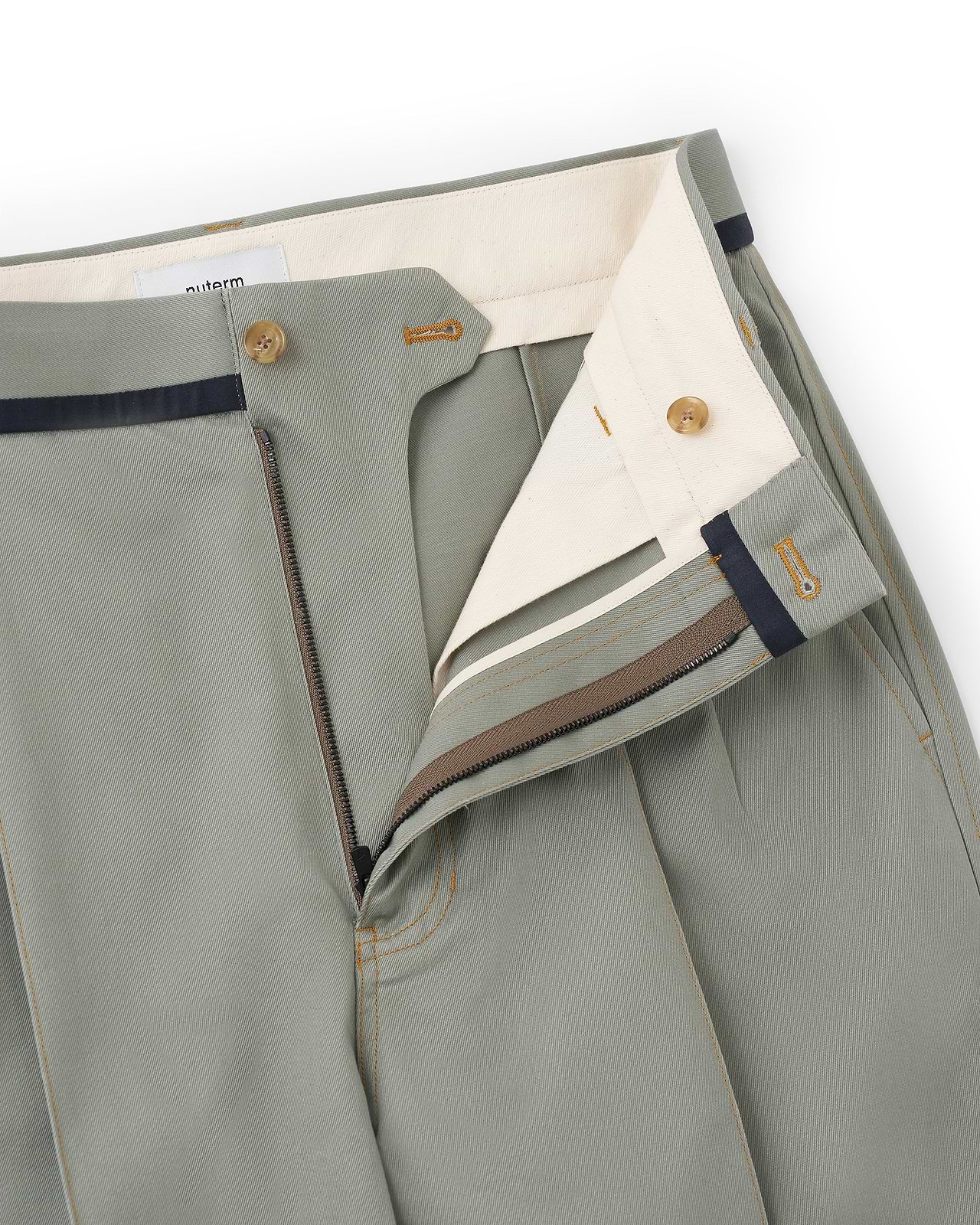 【25AW】カラーステッチトラウザーズ
