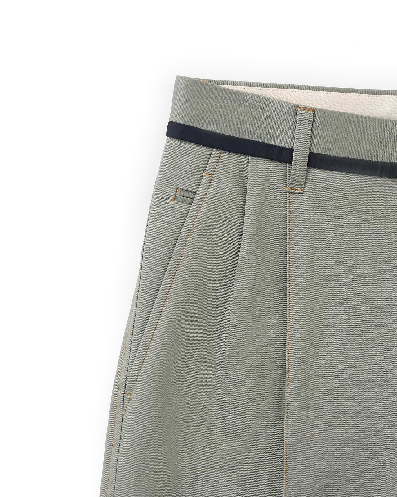 【25AW】カラーステッチトラウザーズ