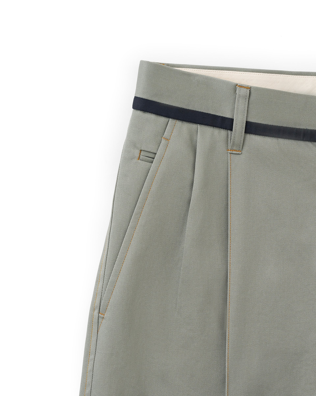【25AW】カラーステッチトラウザーズ