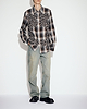 【25AW】チェックエンブロイダリーシャツ