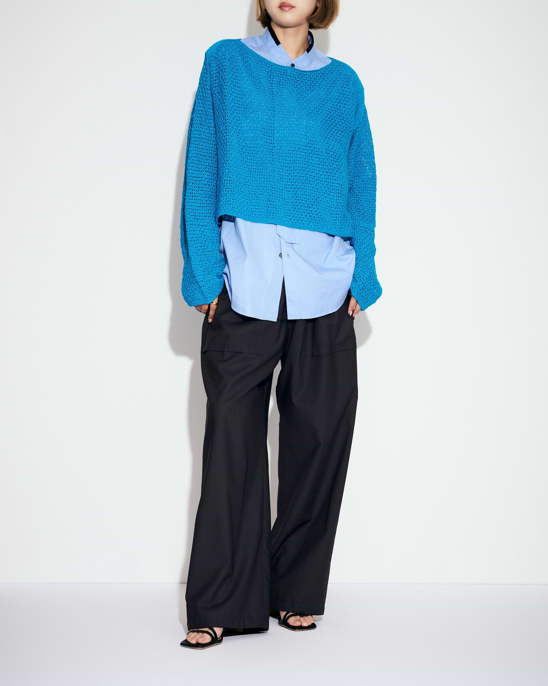 IRENISA 23ss TAPERED DENIM TROUSERS イレニサ TWO TUCKS TAPERED TROUSERS | IRENISA イレニサ