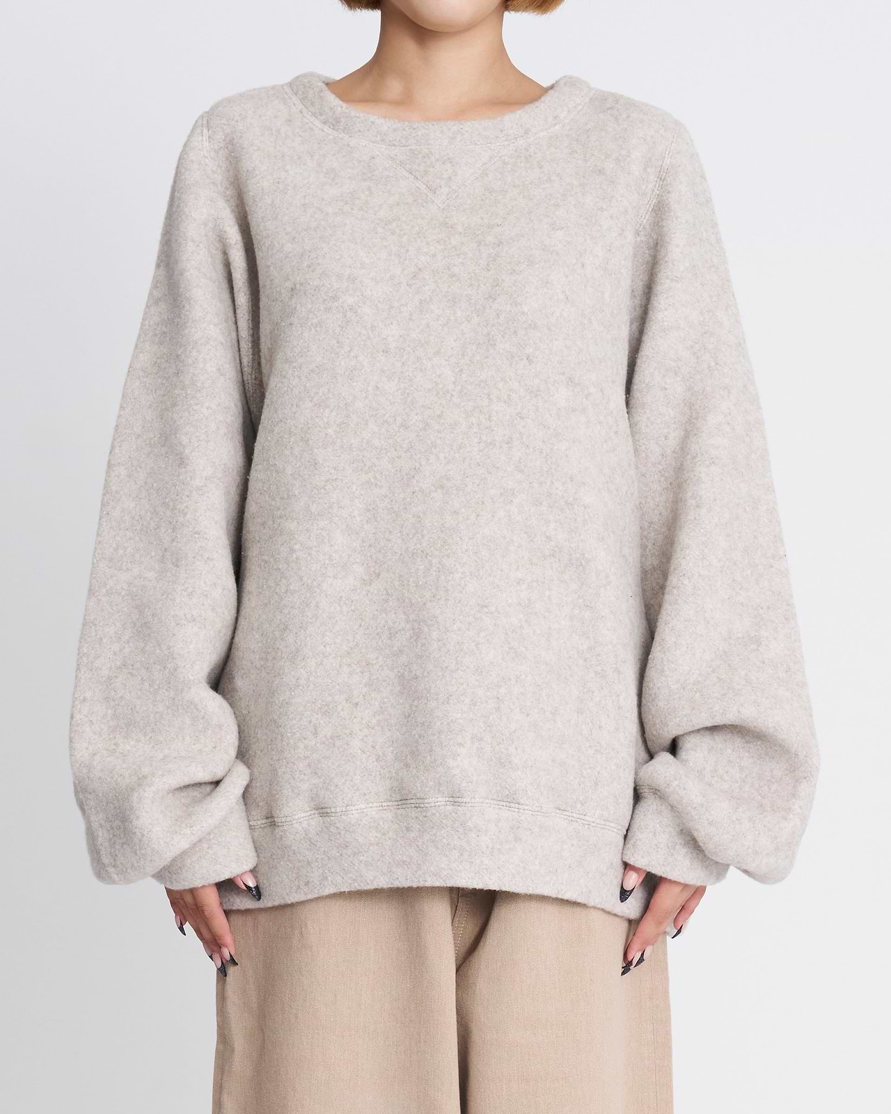 【25AW】オーバーサイズアーマースウェット