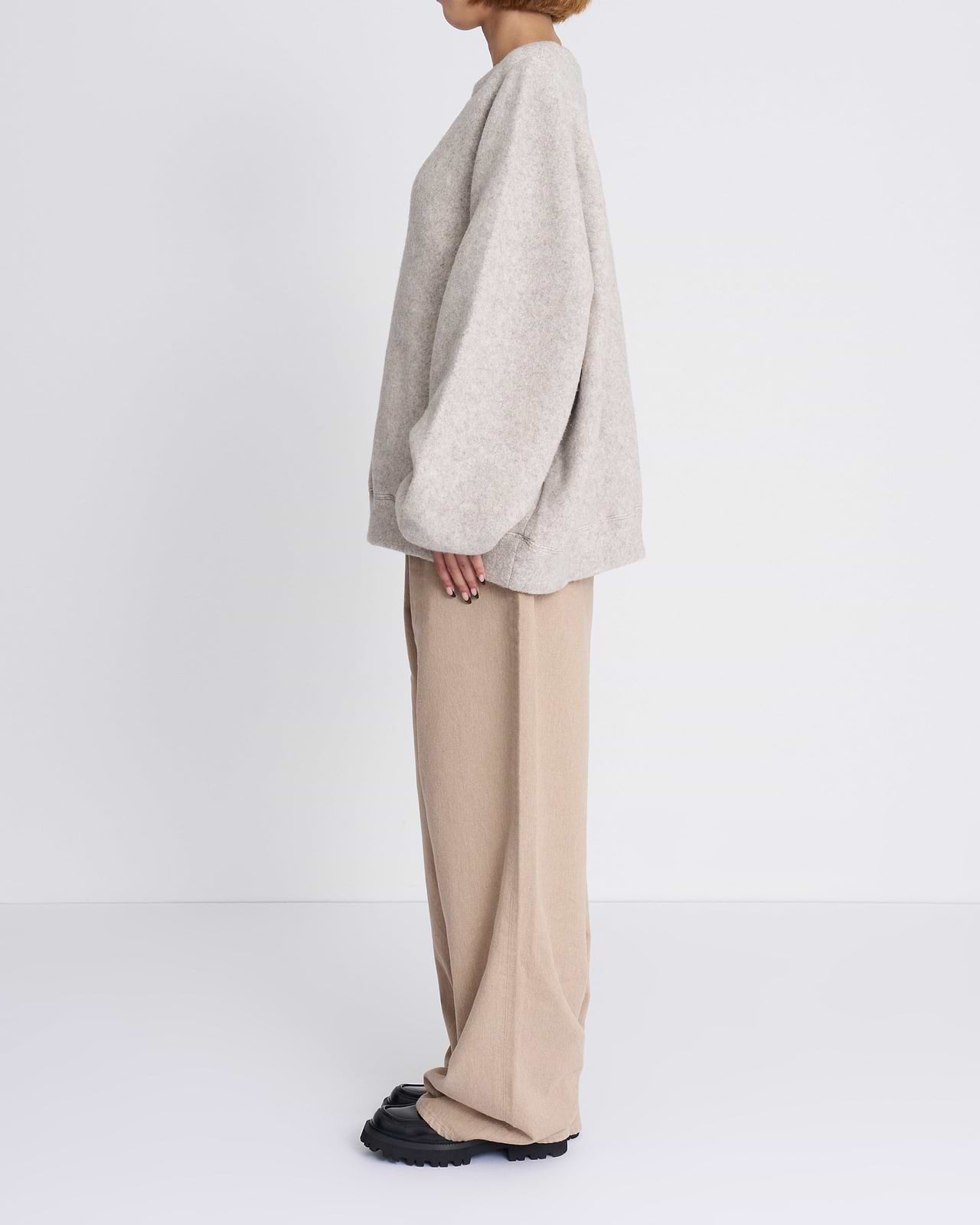 【25AW】オーバーサイズアーマースウェット