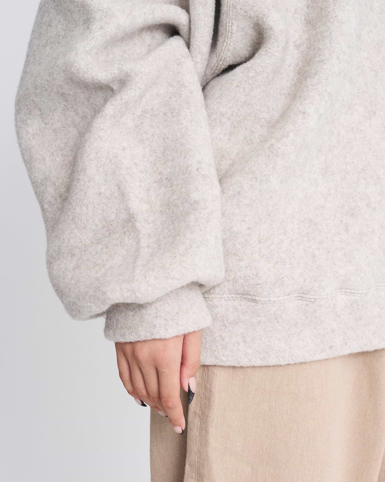 【25AW】オーバーサイズアーマースウェット