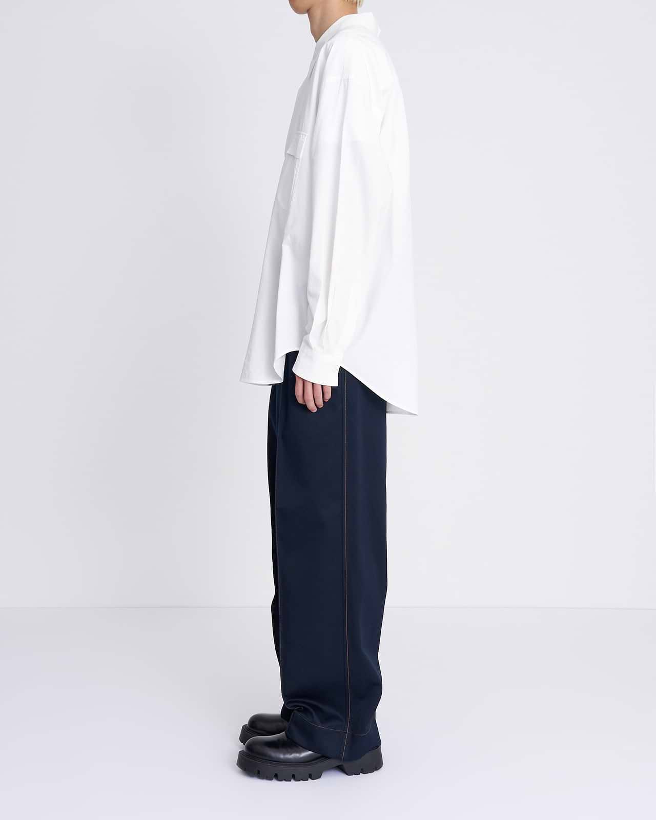 【25AW】ラップ P/O シャツ