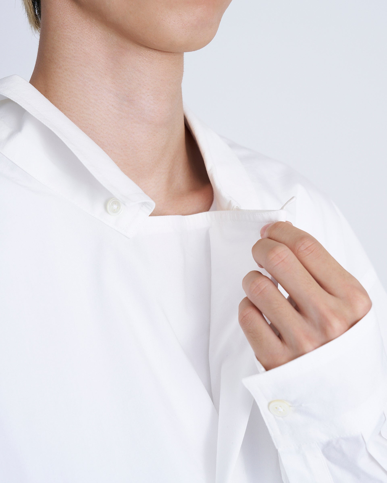 【25AW】ラップ P/O シャツ