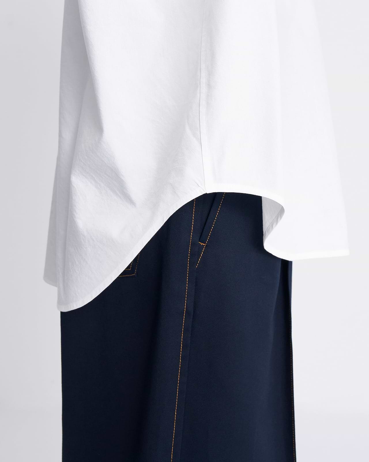 【25AW】ラップ P/O シャツ