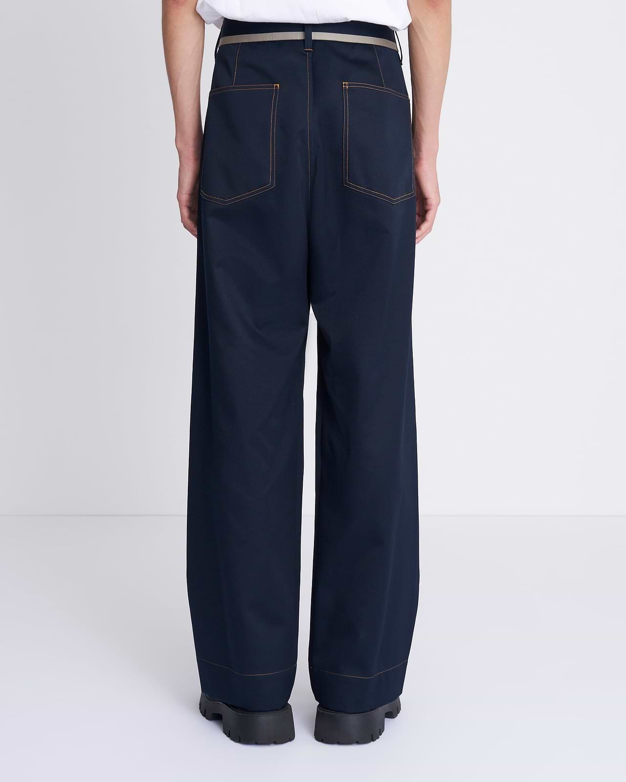 【25AW】カラーステッチトラウザーズ