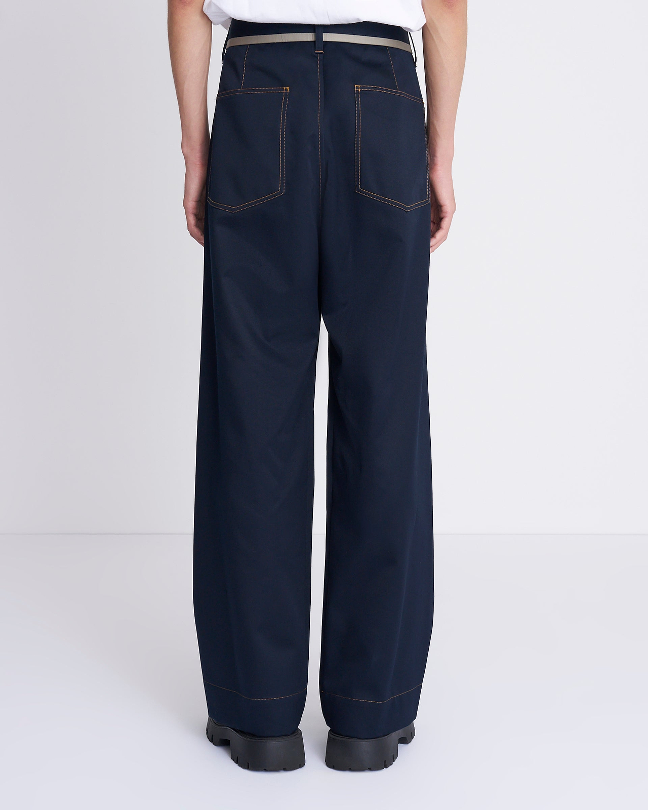 【25AW】カラーステッチトラウザーズ