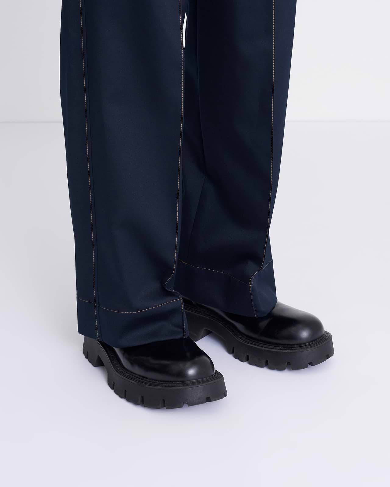 【25AW】カラーステッチトラウザーズ