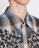 【25AW】チェックエンブロイダリーシャツ