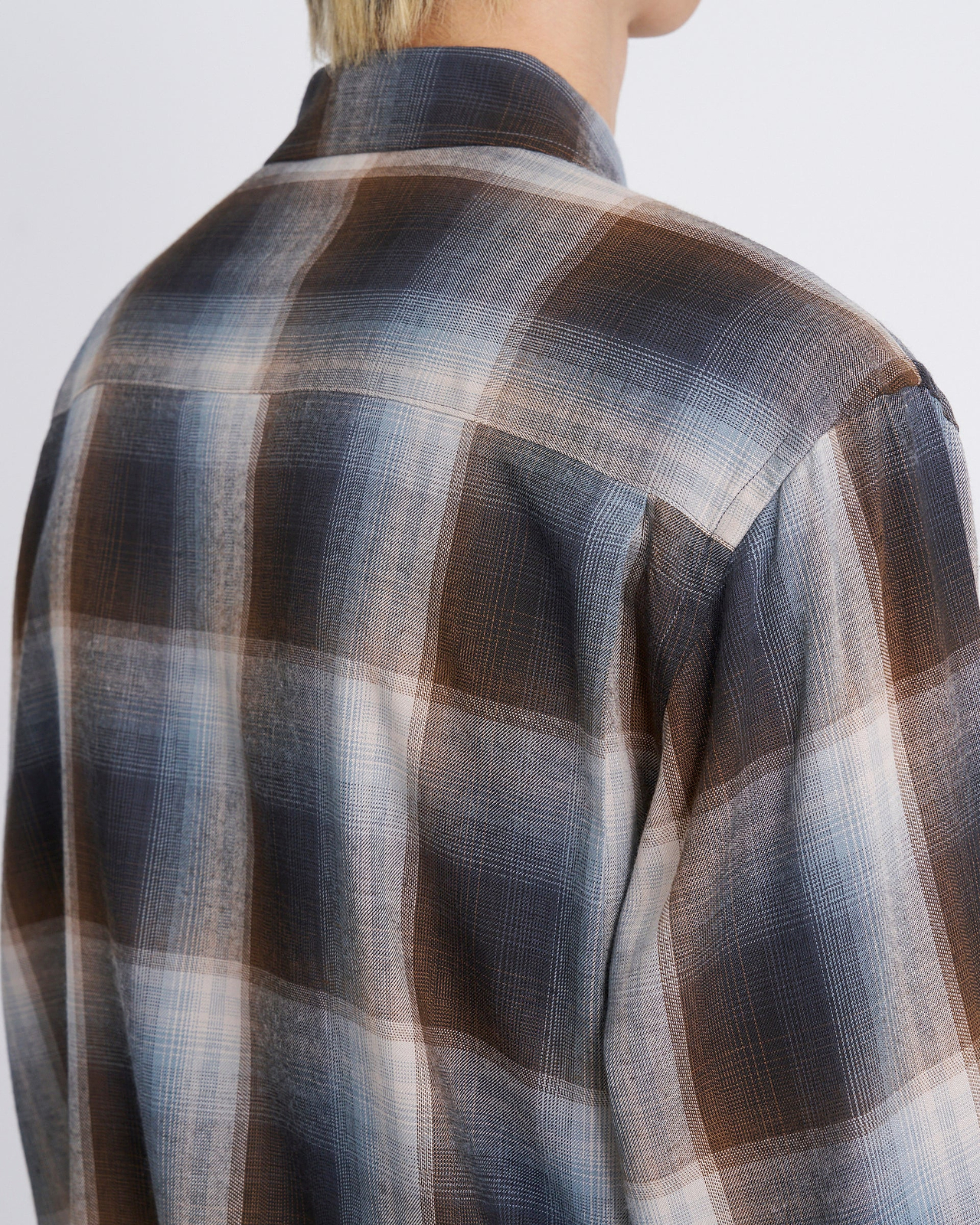 【25AW】チェックエンブロイダリーシャツ