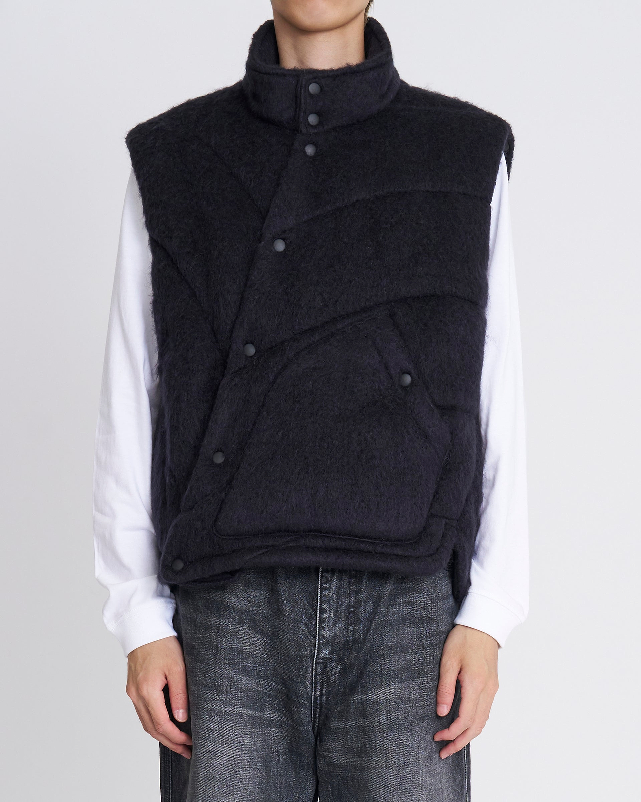 【25AW】シャギーツイストベスト