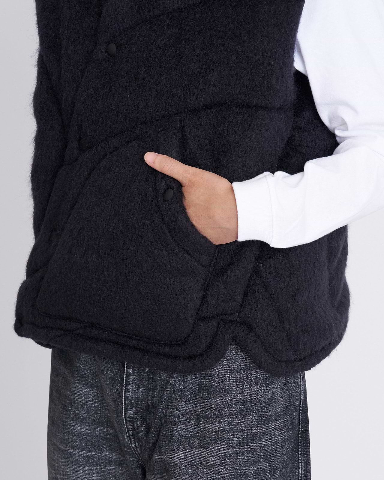 【25AW】シャギーツイストベスト
