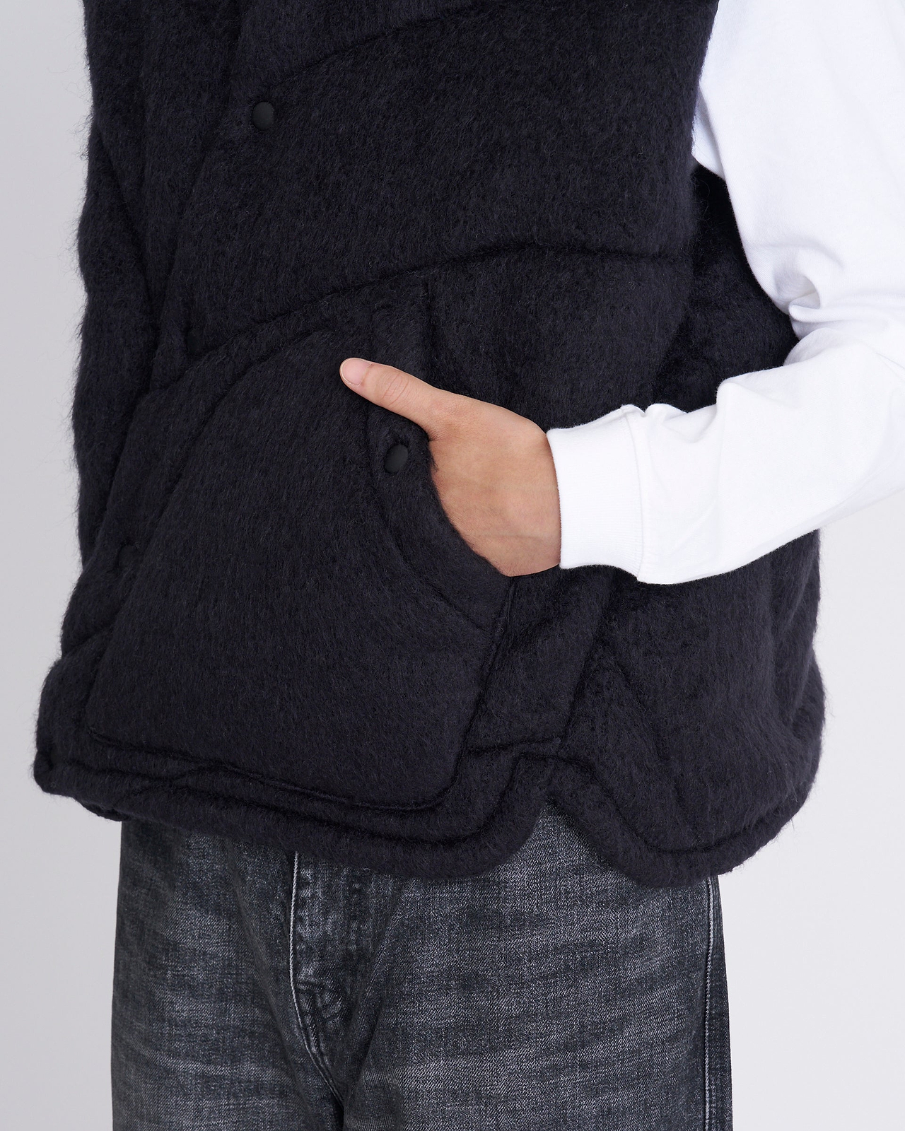 【25AW】シャギーツイストベスト