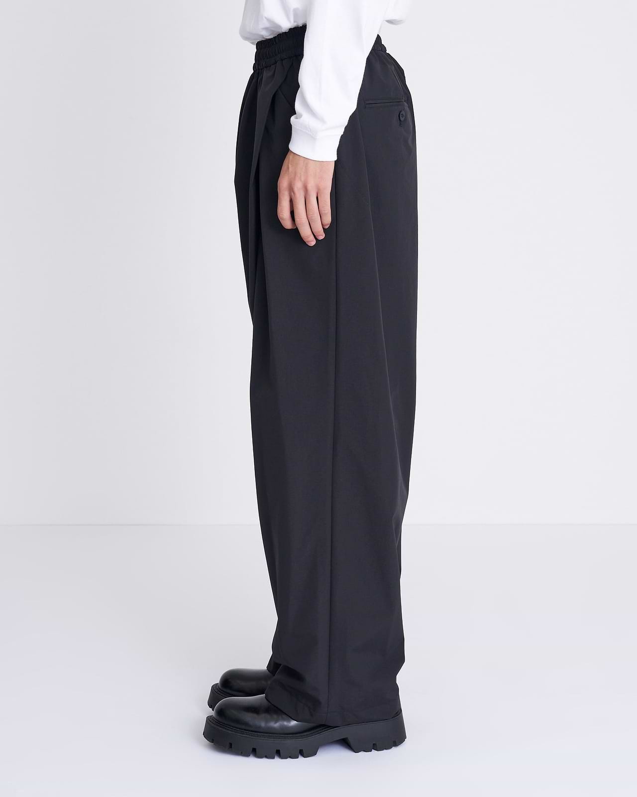 【25AW】3レイヤーワイドパンツ