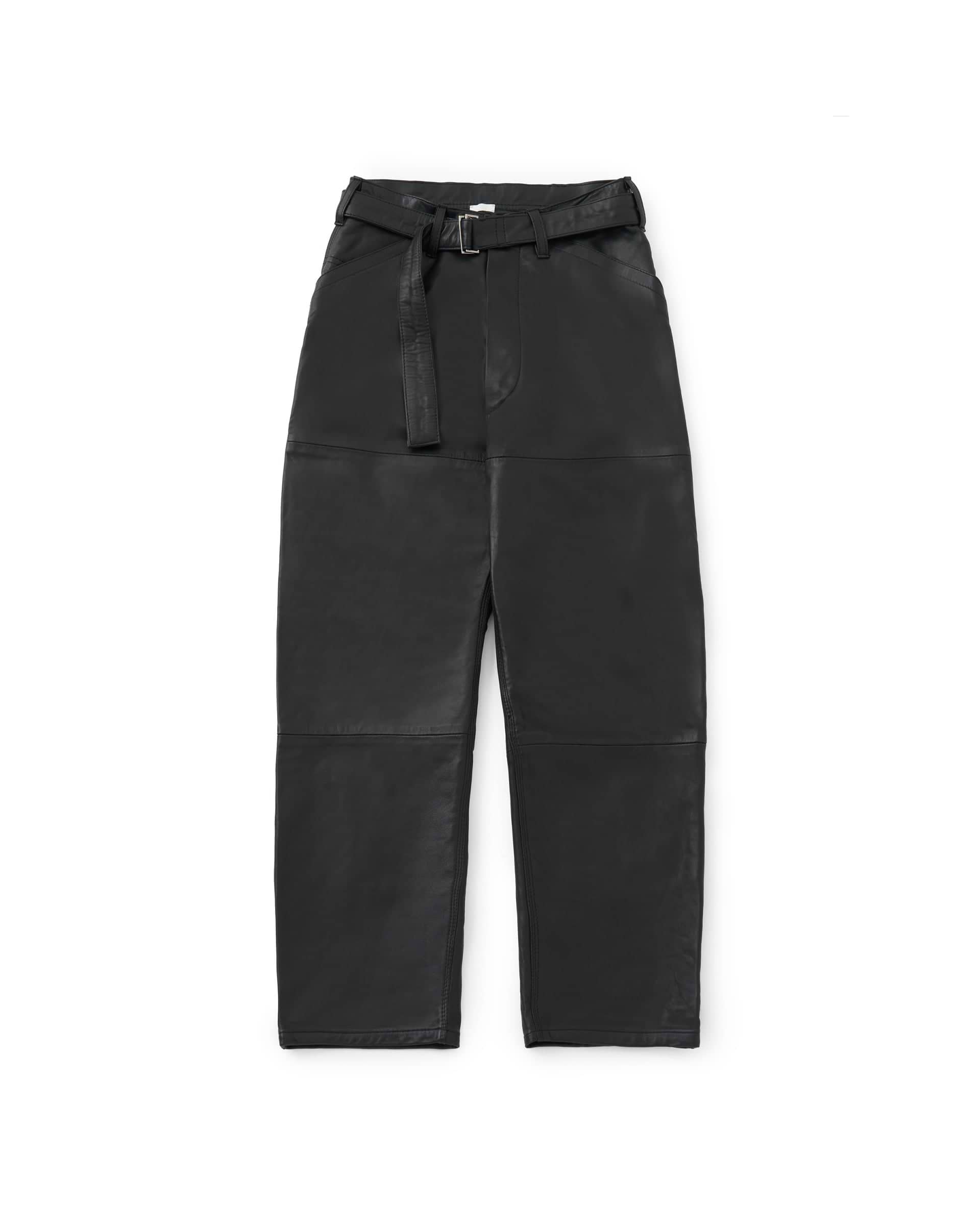 【25AW】レザーペインターパンツ