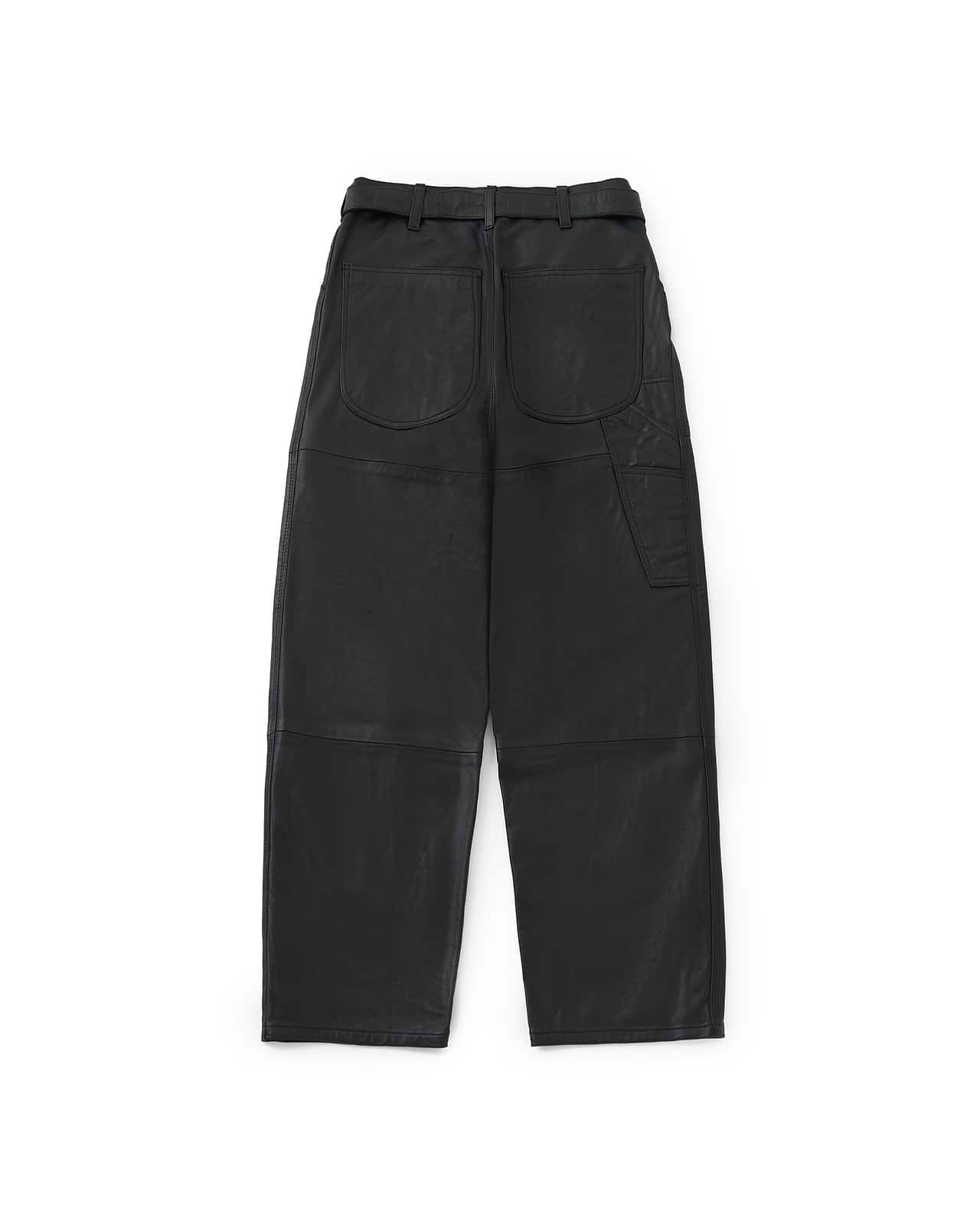 【25AW】レザーペインターパンツ