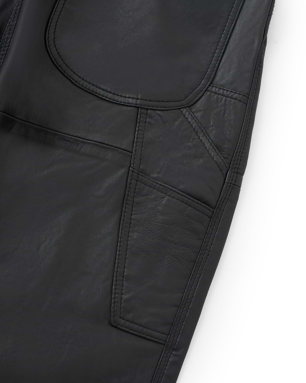 【25AW】レザーペインターパンツ