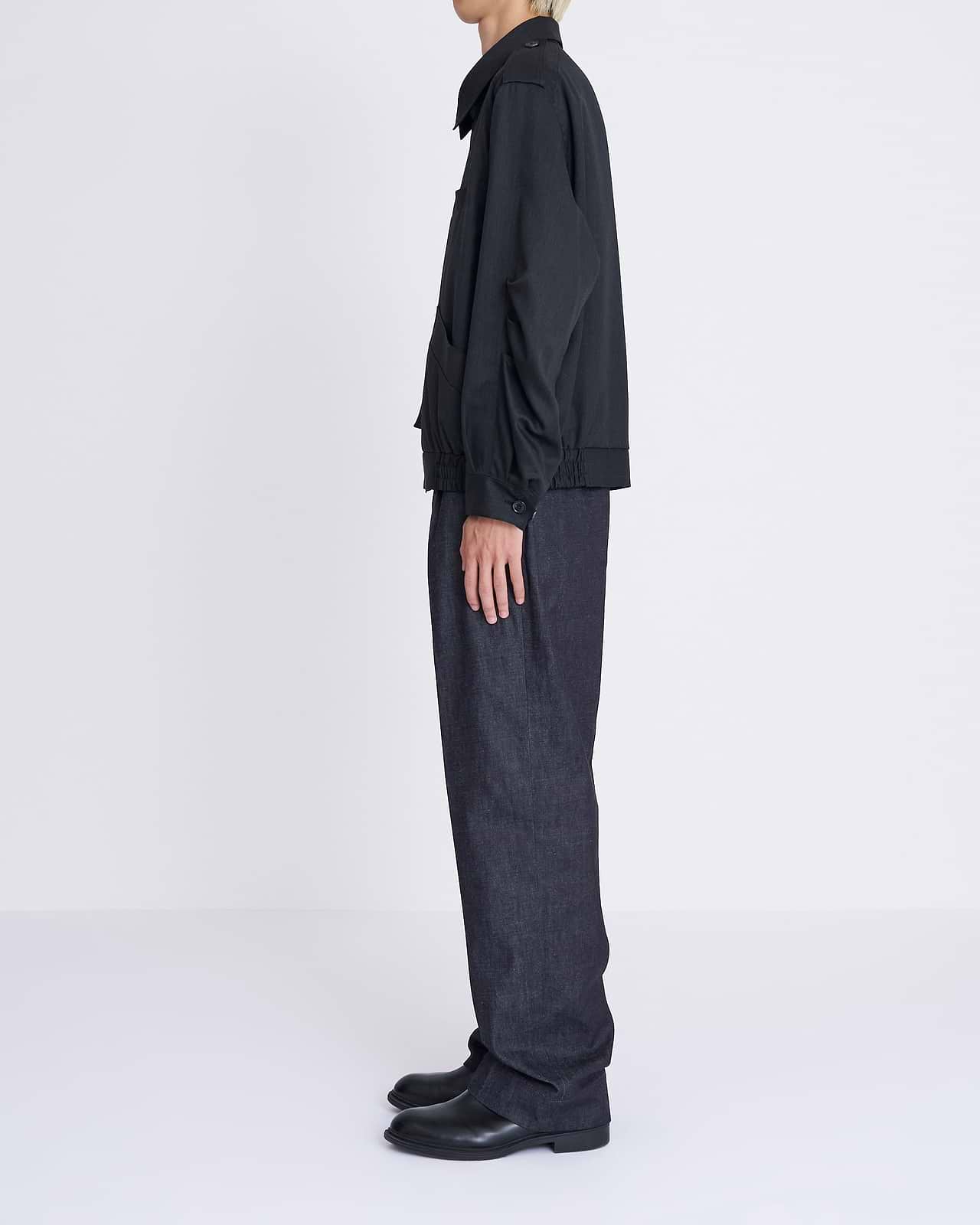 【25AW】エポレットジップアップブルゾン