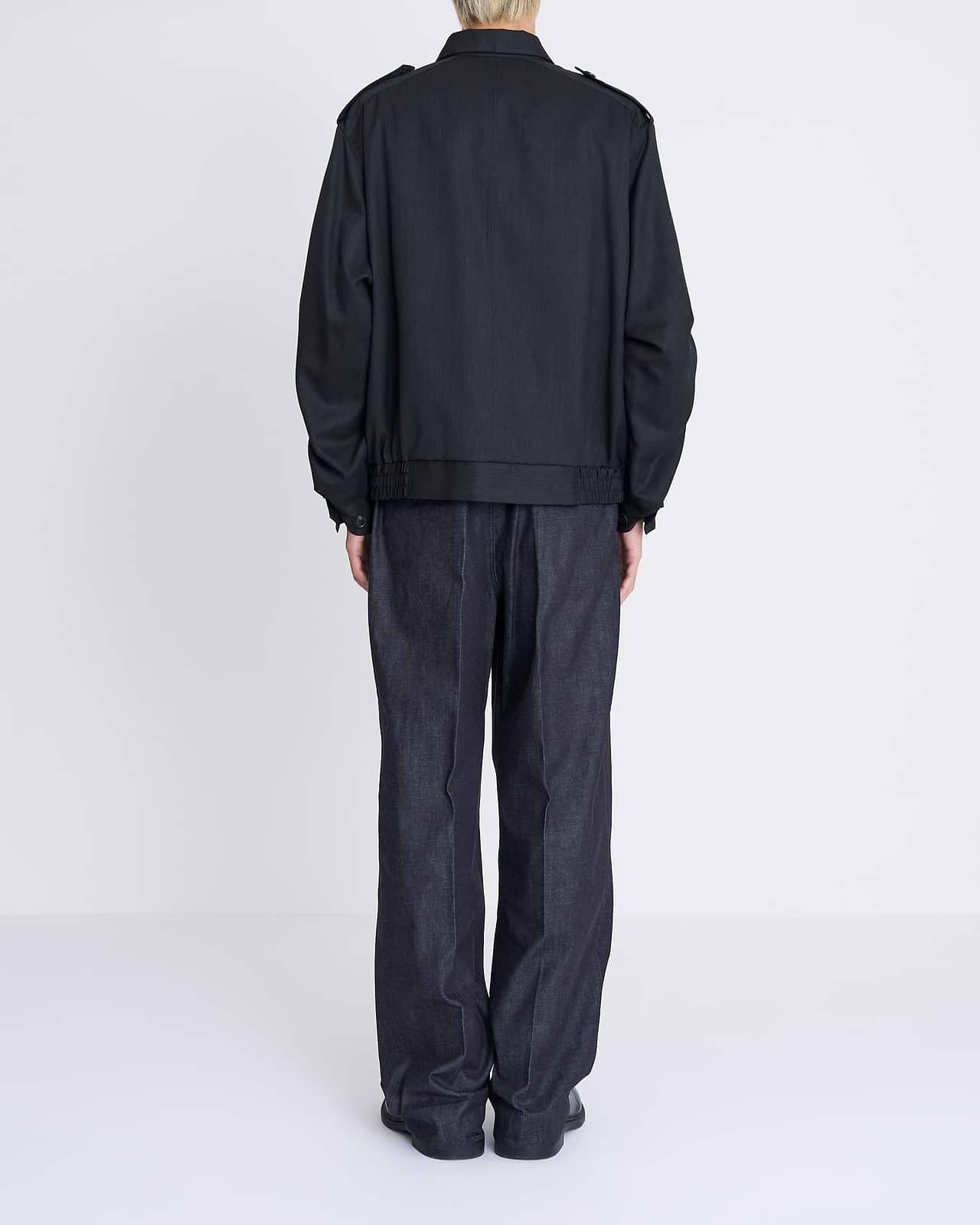 【25AW】エポレットジップアップブルゾン