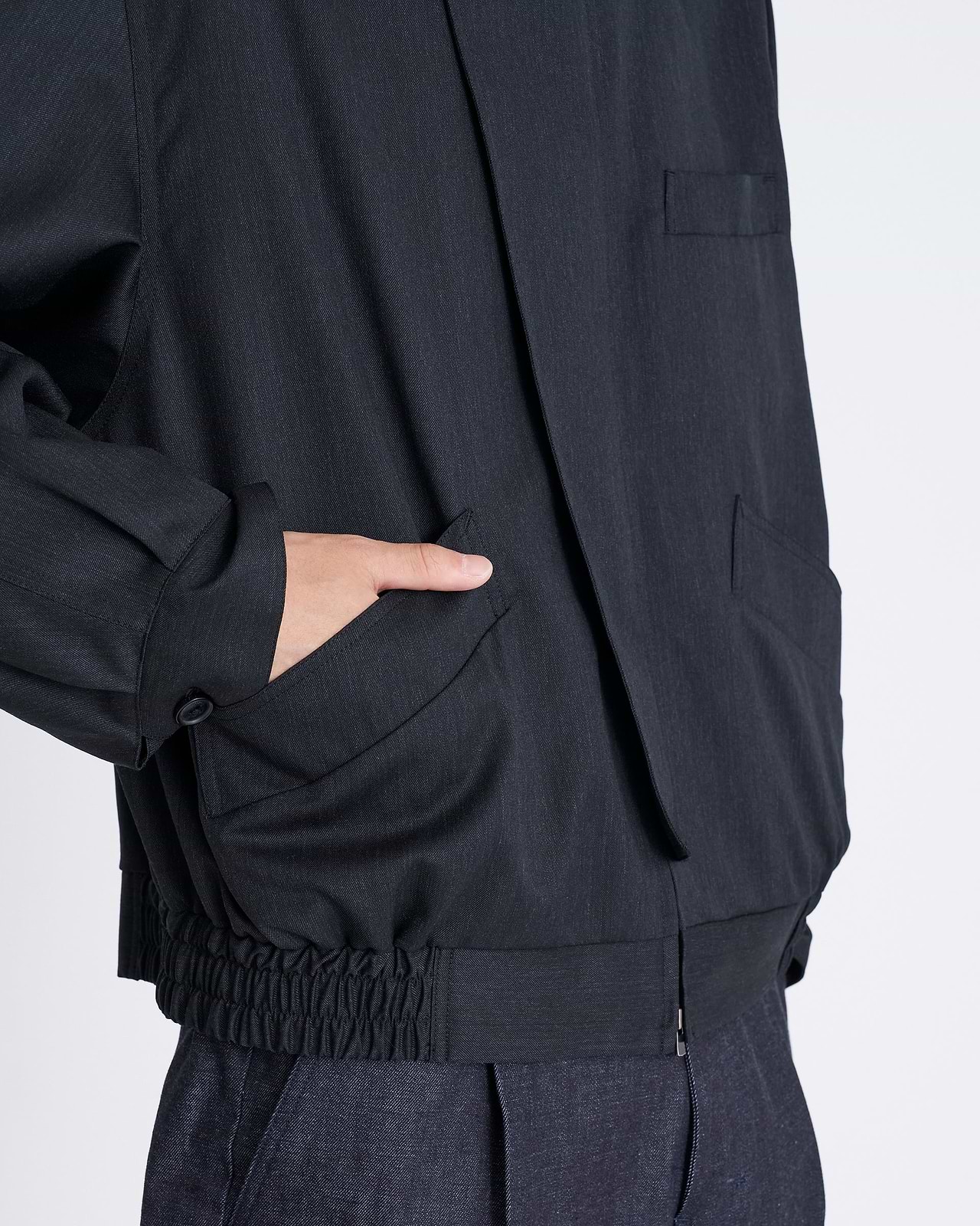 【25AW】エポレットジップアップブルゾン