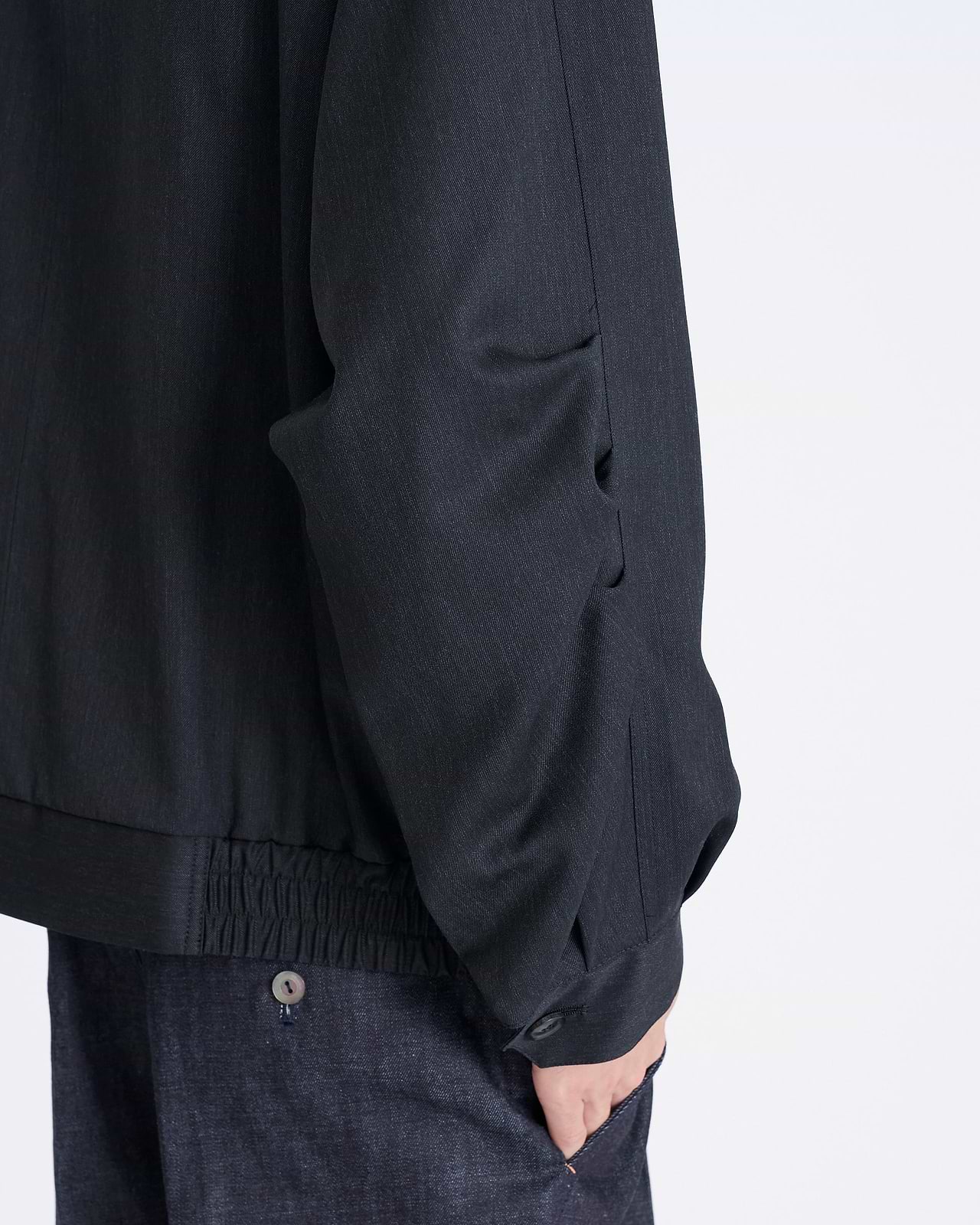 【25AW】エポレットジップアップブルゾン
