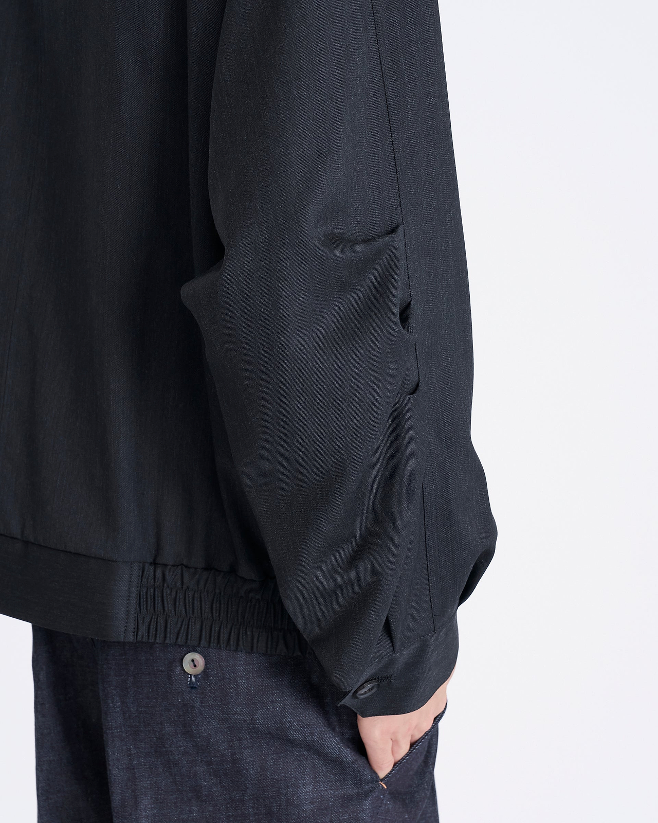 【25AW】エポレットジップアップブルゾン