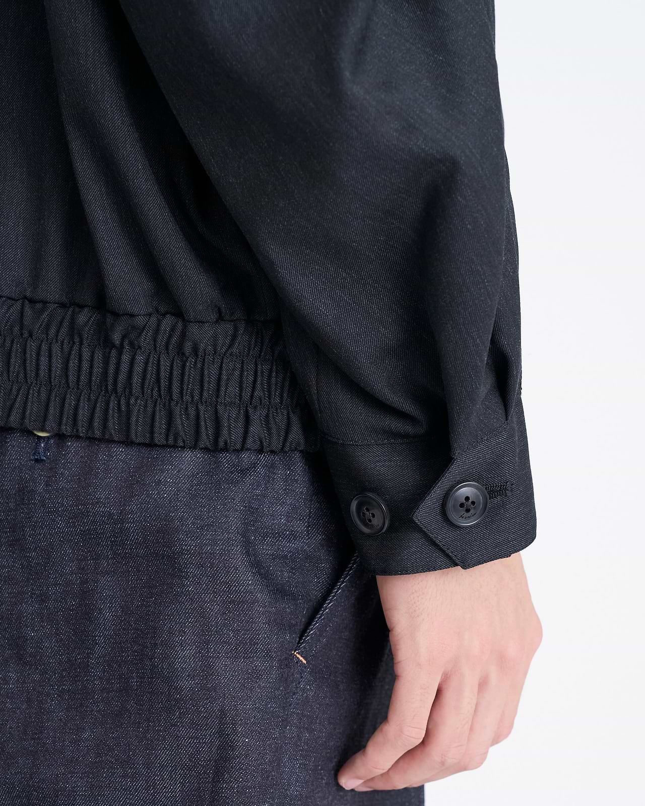【25AW】エポレットジップアップブルゾン