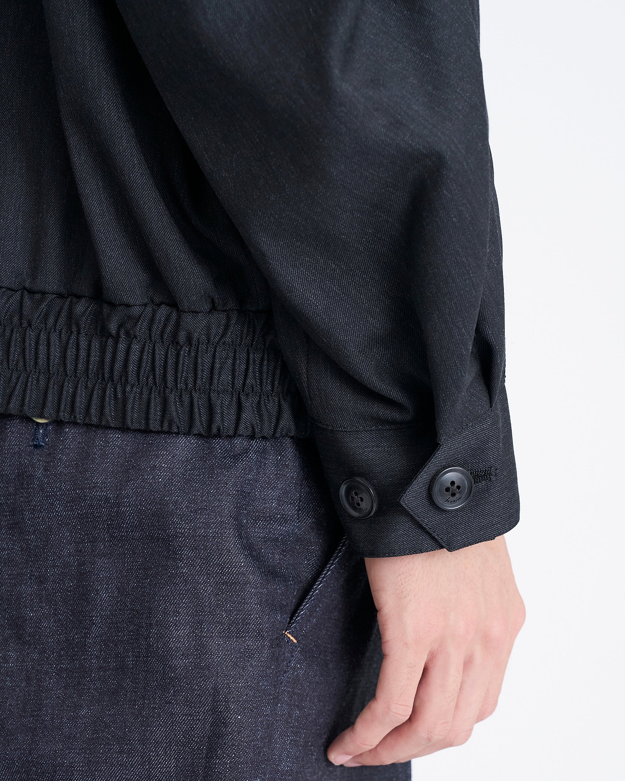 【25AW】エポレットジップアップブルゾン