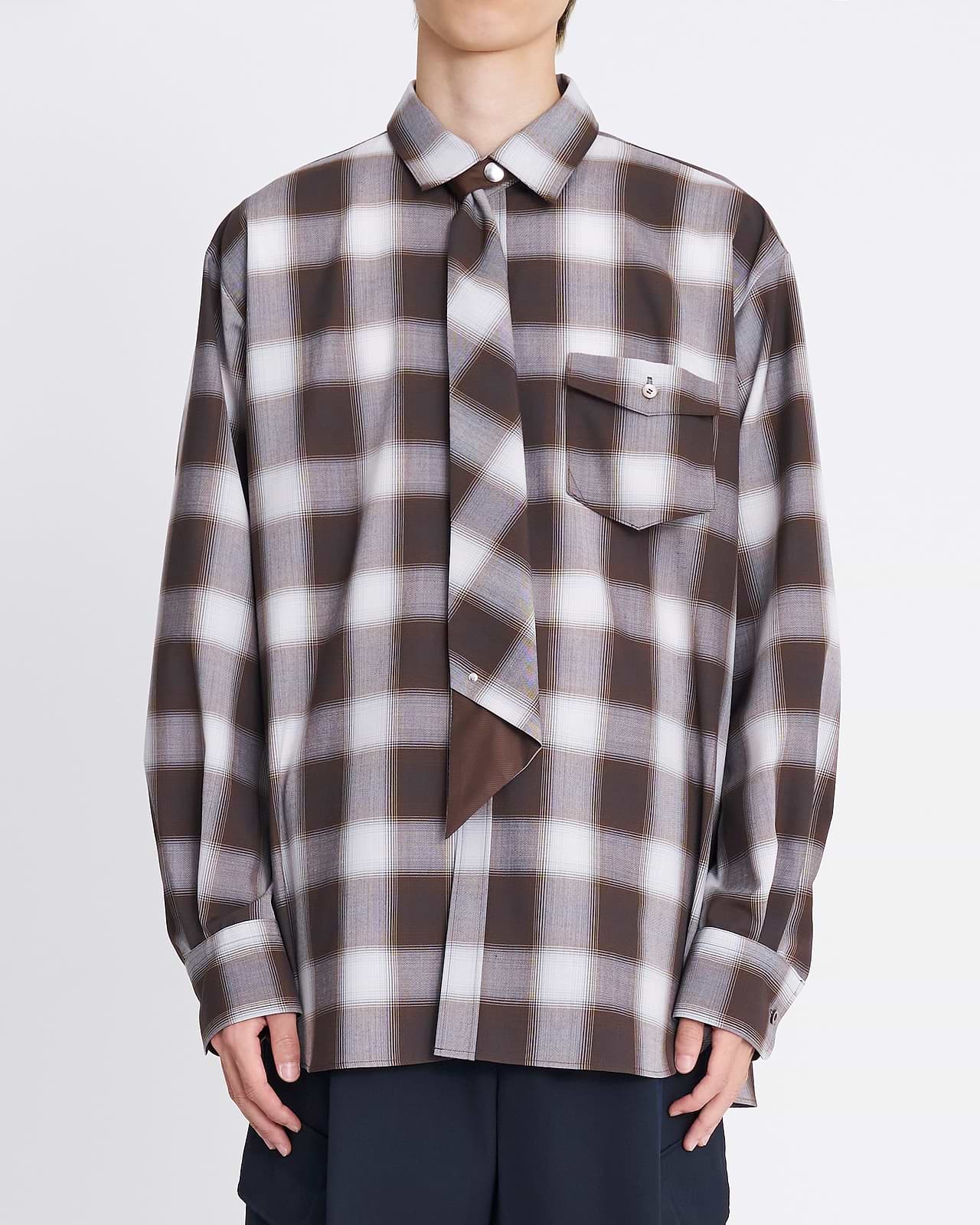 【25AW】ネクタイシャツ