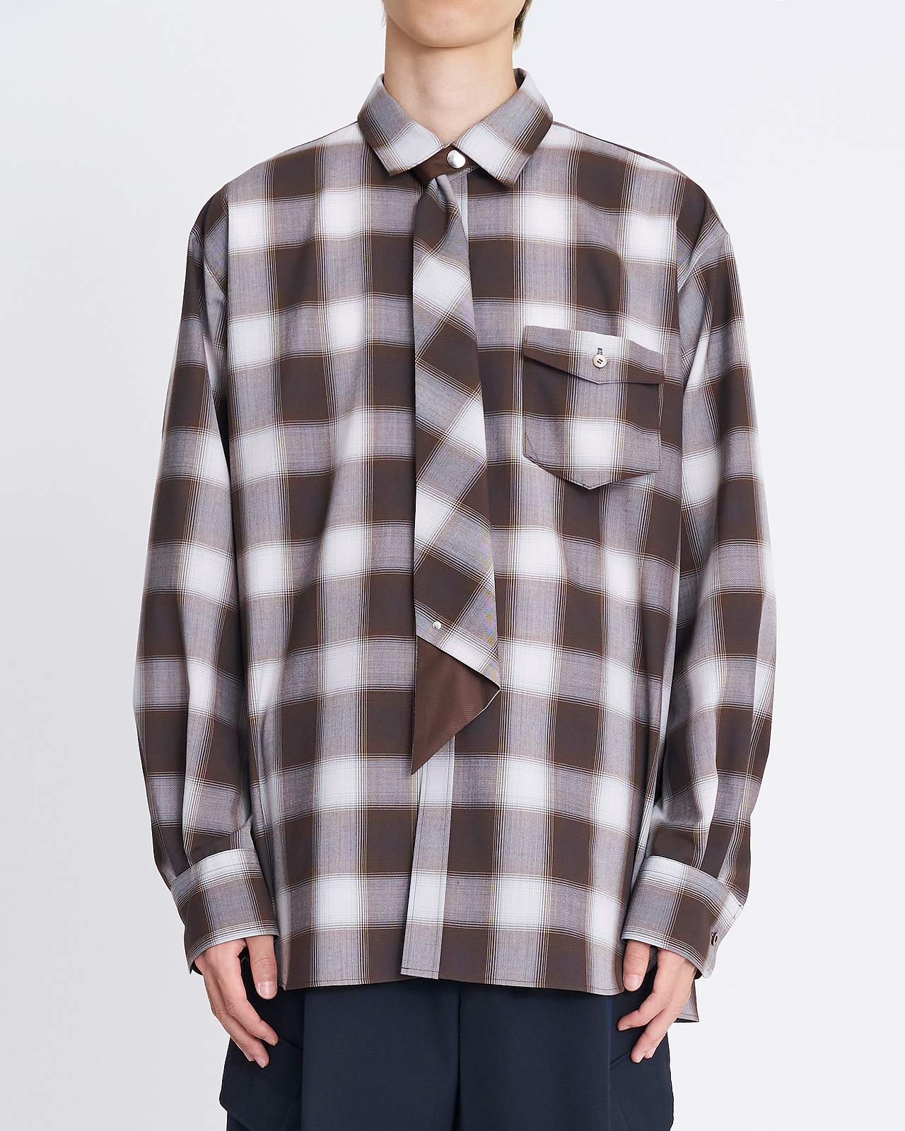 【25AW】ネクタイシャツ