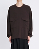 【25AW】ポケットロングスリーブプルオーバー
