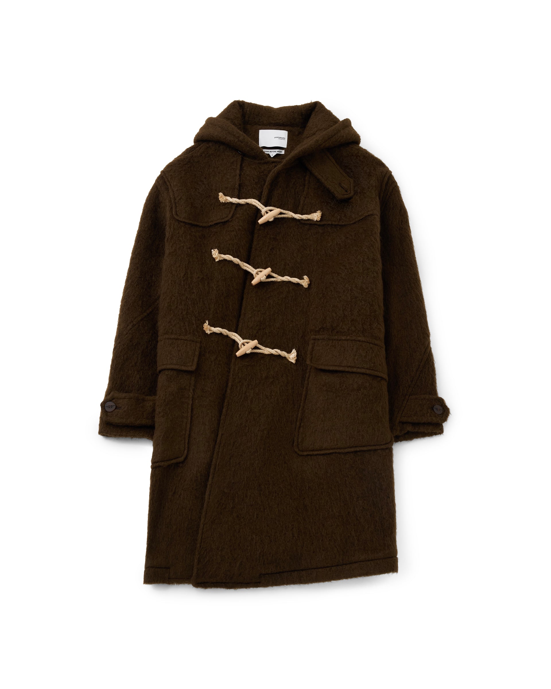 CAMPHOR WOOD シャギーダッフルコート Camphor wood ダッフルコート コート double breasted wool