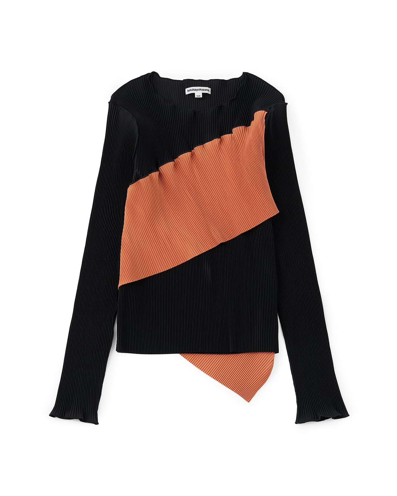 【25AW】スパイラルウェーブロングスリーブトップ