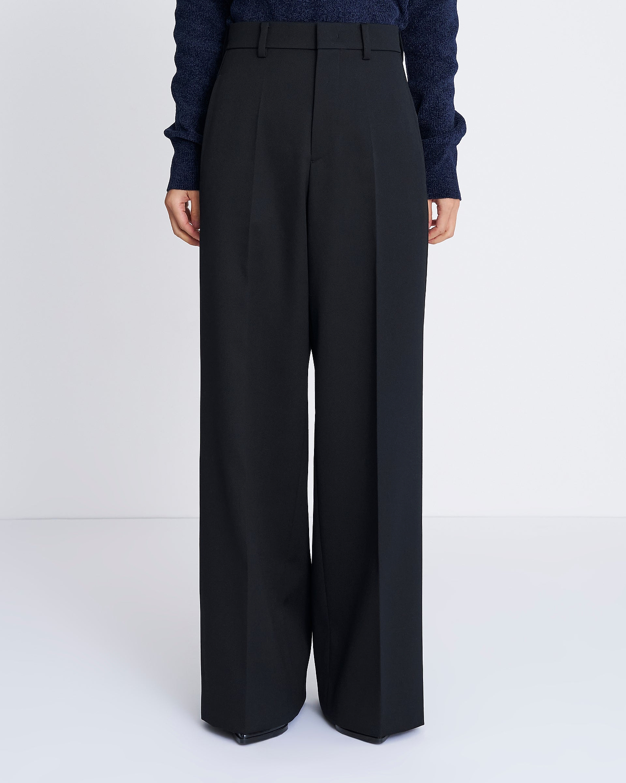 【25AW】ウールワイドトラウザー