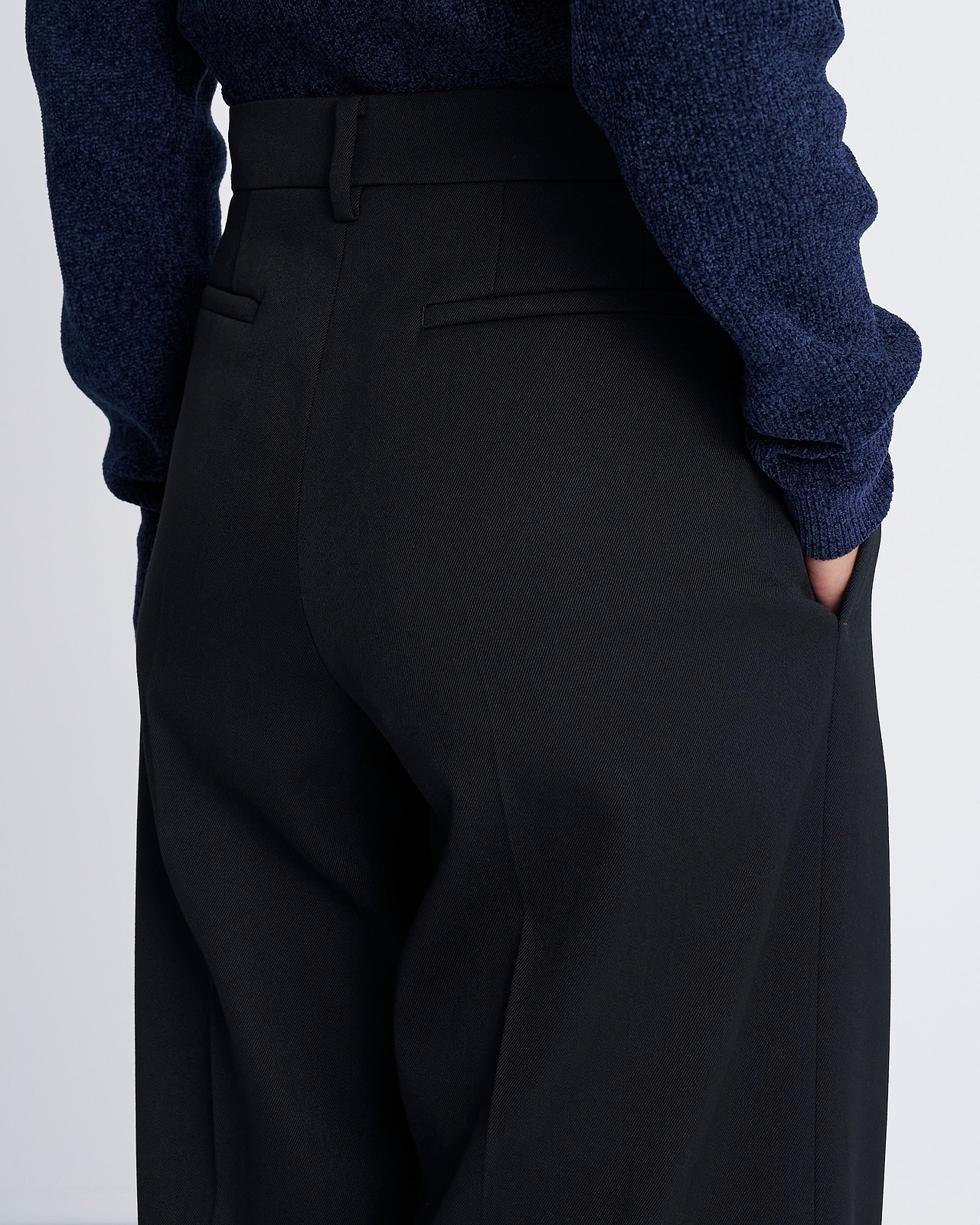 【25AW】ウールワイドトラウザー