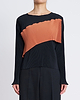 【25AW】スパイラルウェーブロングスリーブトップ