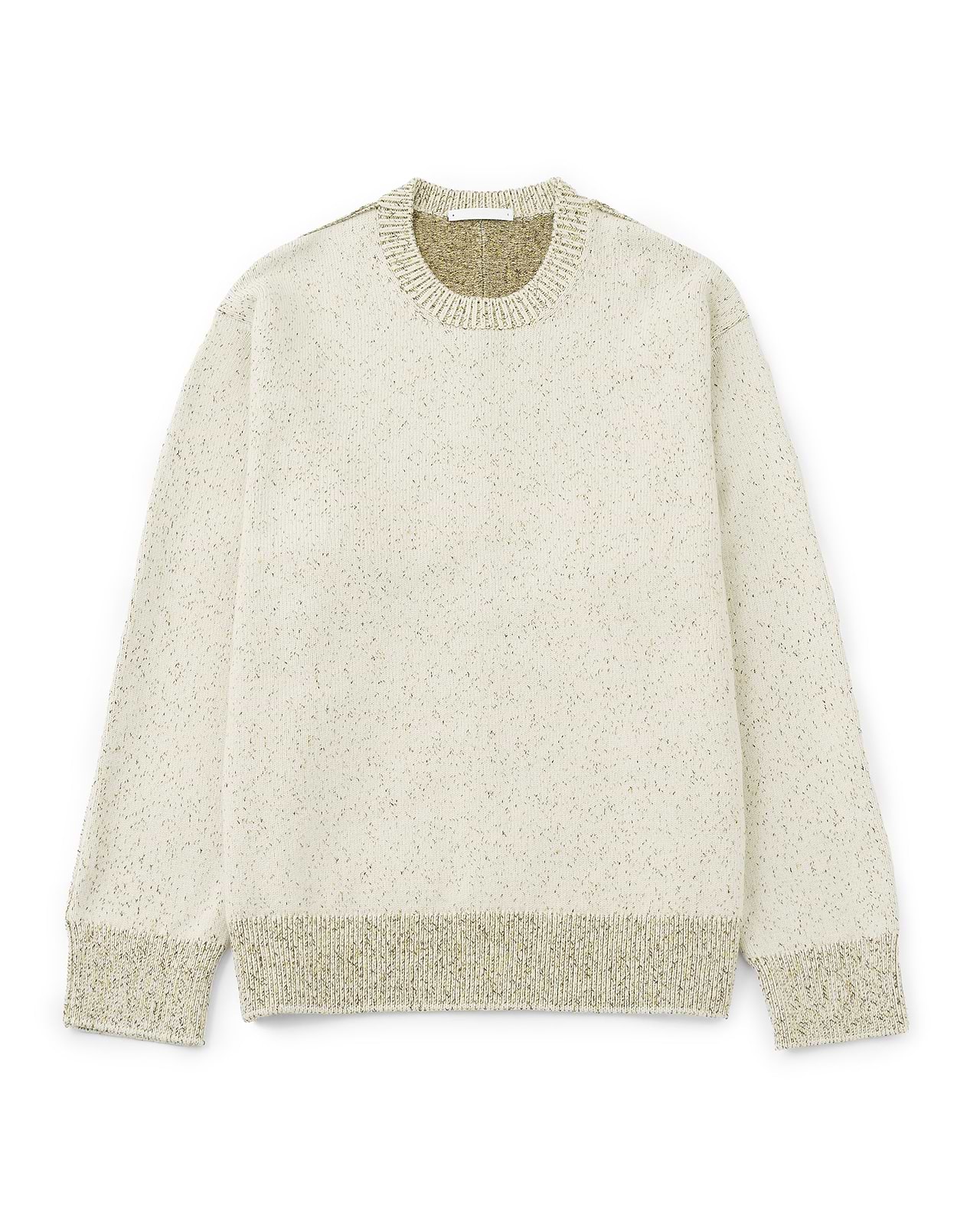 【25AW】コットンブレンドニットプルオーバー