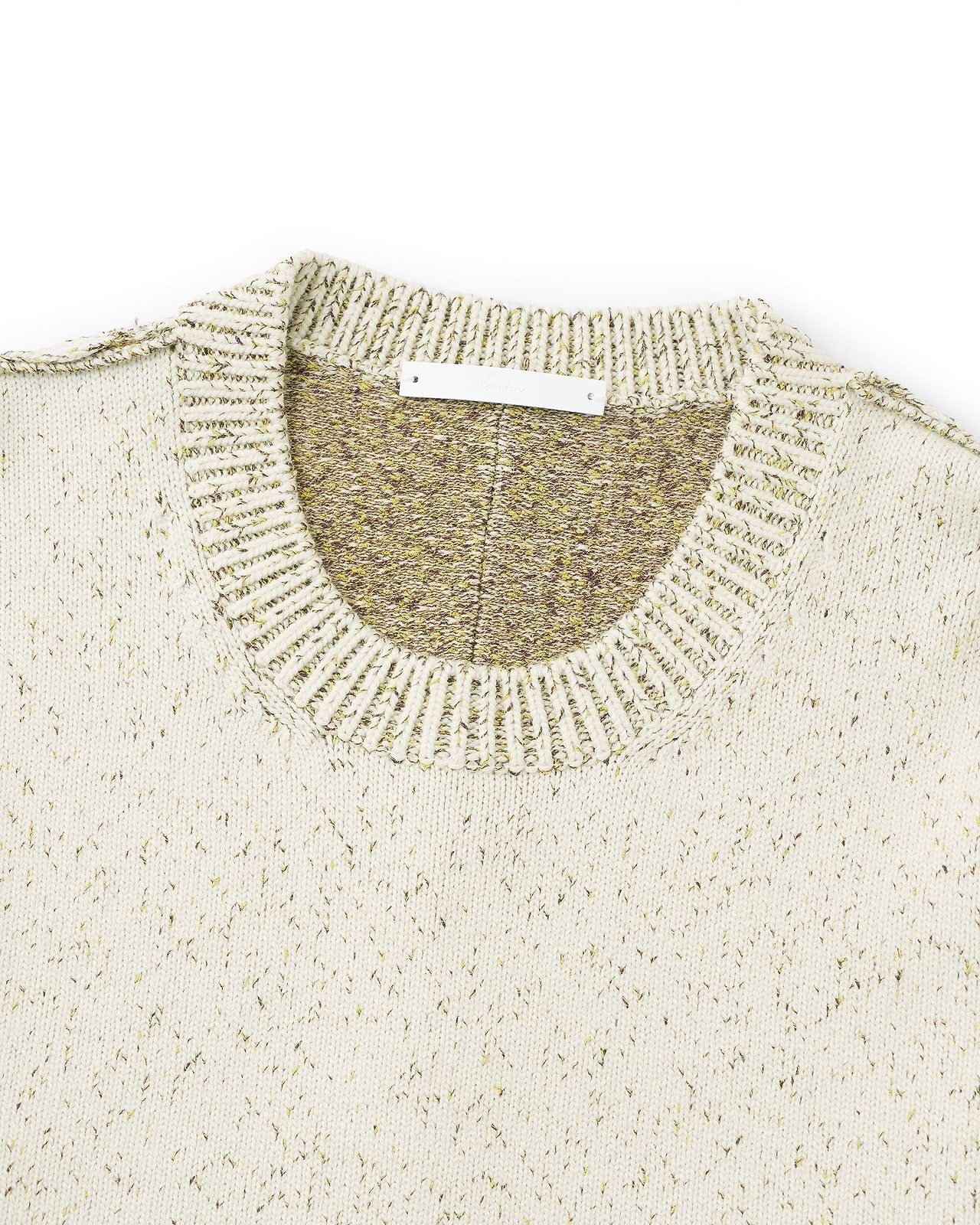 【25AW】コットンブレンドニットプルオーバー