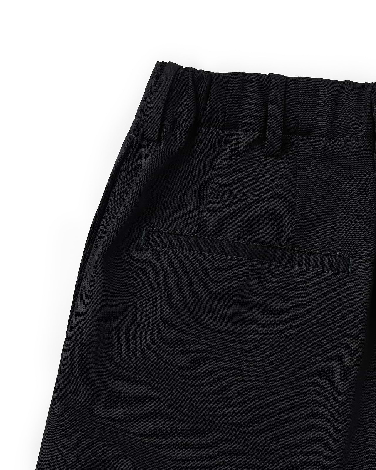 【25AW】ドレーピングクロッチボックスプリーツトラウザーズ