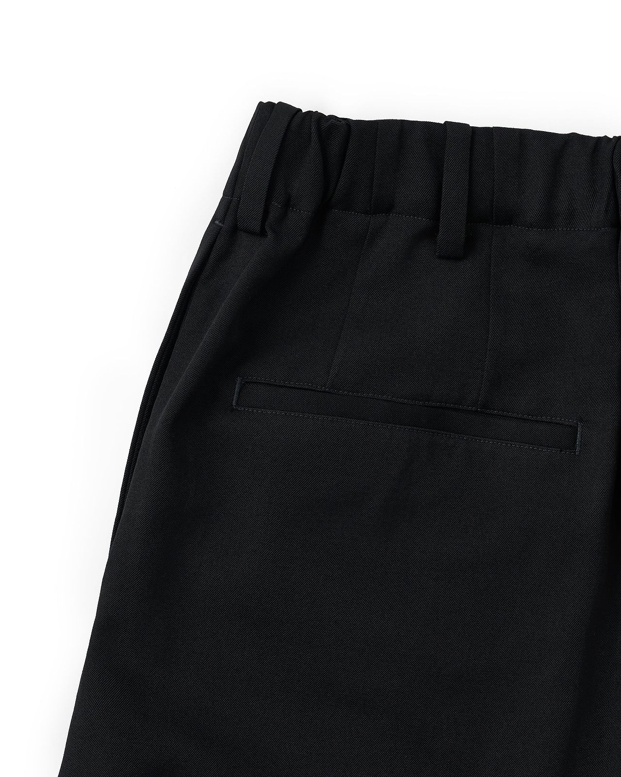 【25AW】ドレーピングクロッチボックスプリーツトラウザーズ