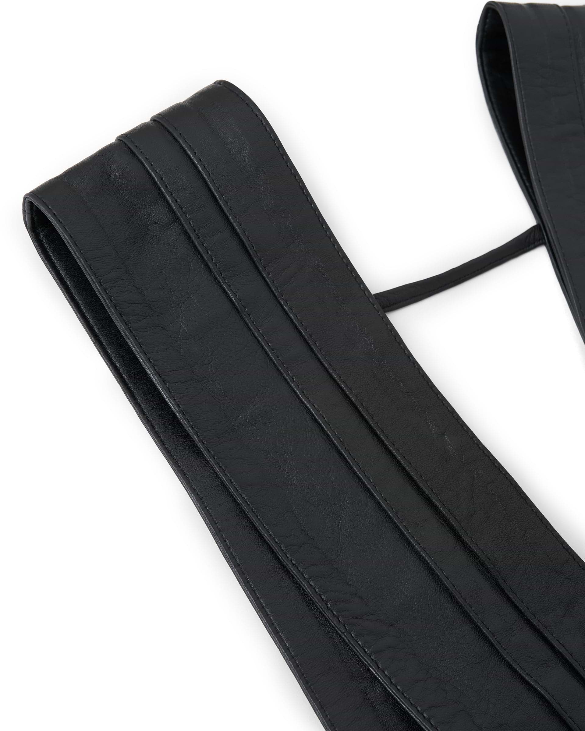 SEEALL】レザータスキパンツ ブラック | 海外製 オールインワン